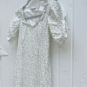 & other stories midi / maxi floral dress